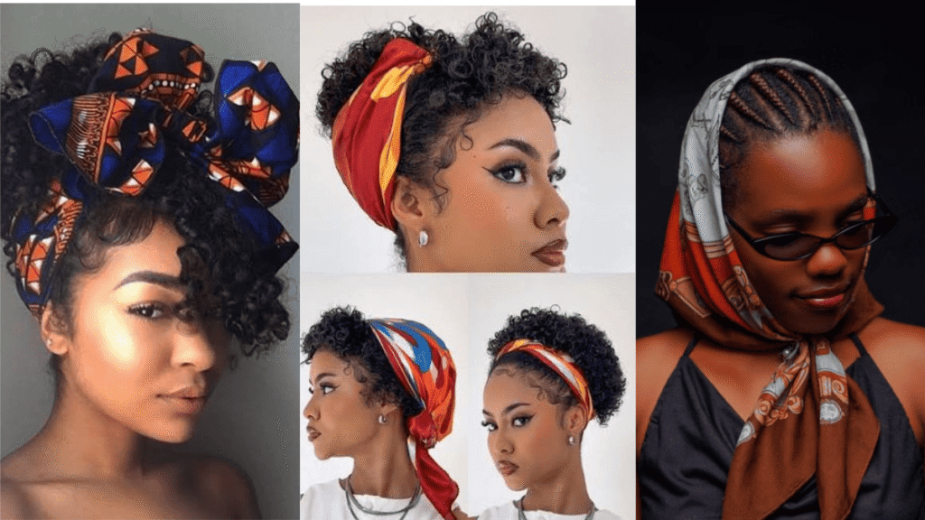 Penteado-com-lenco-1024x576 Penteados Femininos: Ideias Lindas e Fáceis Para Fazer em Poucos Minutos