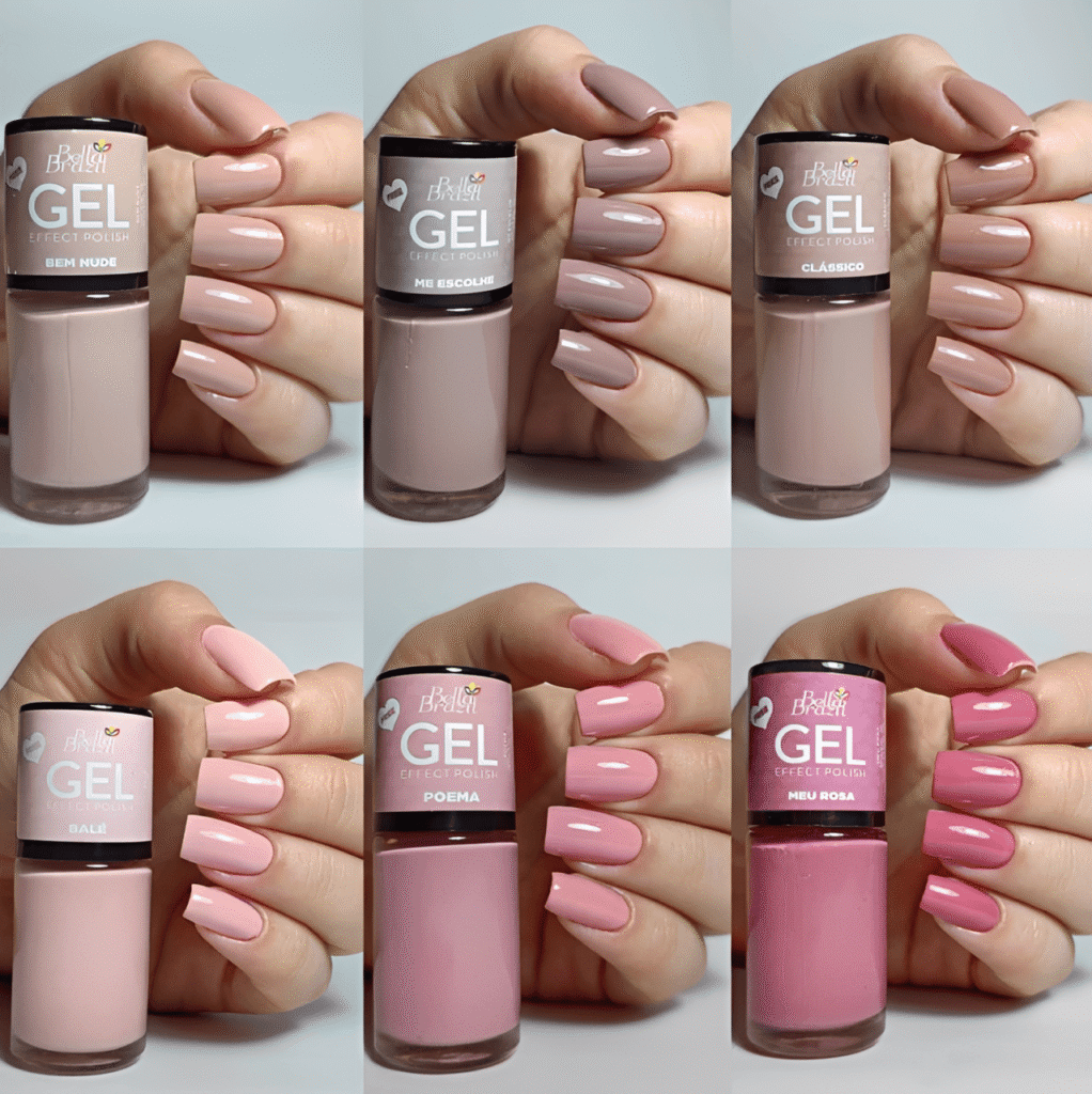 esmalte-efeito-em-Gel-1022x1024 Unhas Elegantes: 25 Inspirações Sofisticadas, Delicadas e Fáceis de Combinar