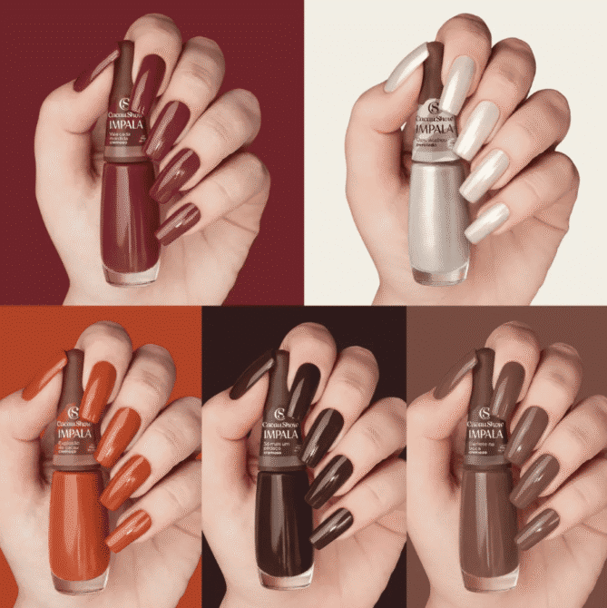 esmaltes-cacau-show-Impala Oval ou Amendoada: Diferenças e Vantagens das Formas de Unha