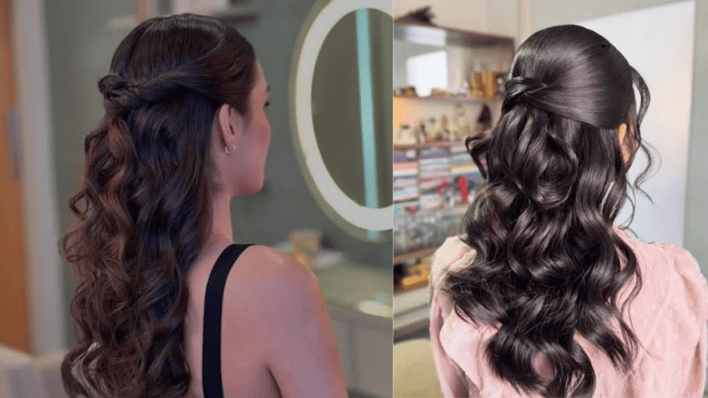 penteado-semi-preso-1024x576 Penteados Femininos: Ideias Lindas e Fáceis Para Fazer em Poucos Minutos