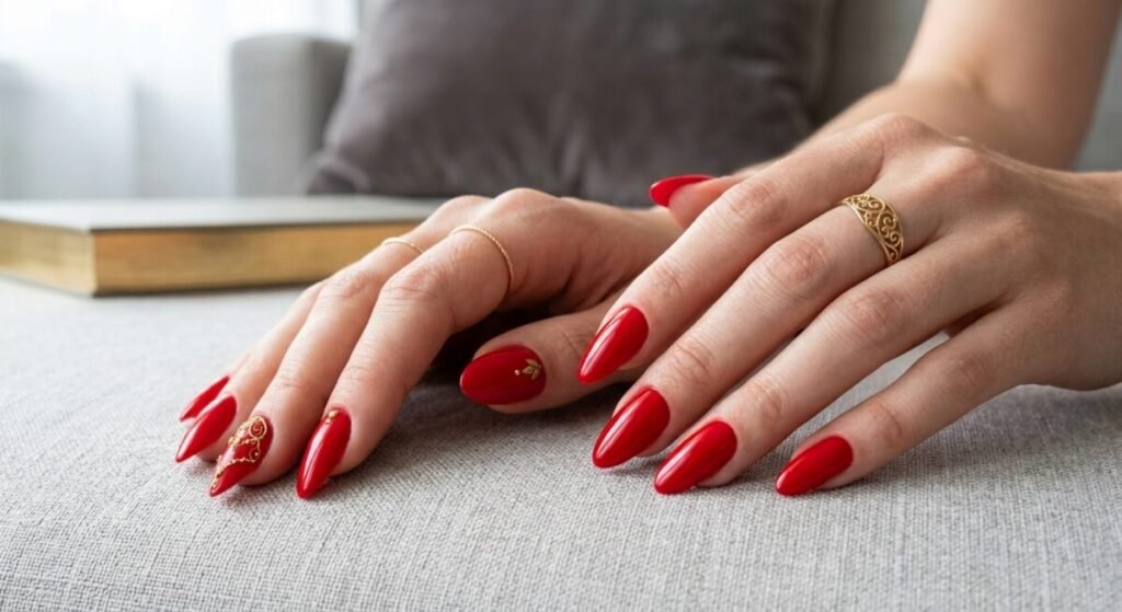 05-1024x559 Unhas Vermelhas: 20 Ideias Elegantes para se Inspirar