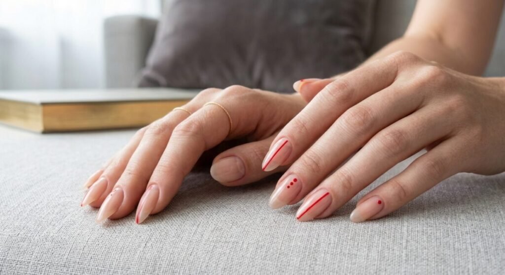 07-1024x559 Unhas Vermelhas: 20 Ideias Elegantes para se Inspirar