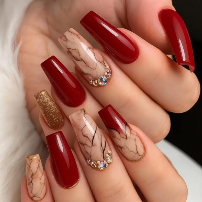 20-11 Unhas Vermelhas: 20 Ideias Elegantes para se Inspirar