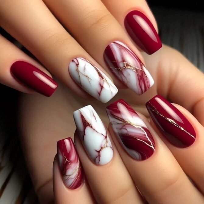 20-7 Unhas Vermelhas: 20 Ideias Elegantes para se Inspirar