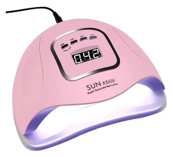 Cabine-Sun-X5-Max-120w-Uv-45-Led-Unhas-Acrigel-Secagem Melhores Cabines UV LED para Unhas em Gel: 10 Opções para Fazer as Unhas em Casa