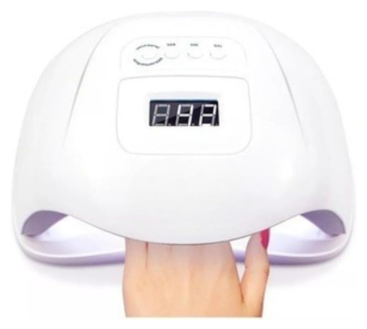 Cabine-UV-LED-Hibrida-72W Melhores Cabines UV LED para Unhas em Gel: 10 Opções para Fazer as Unhas em Casa