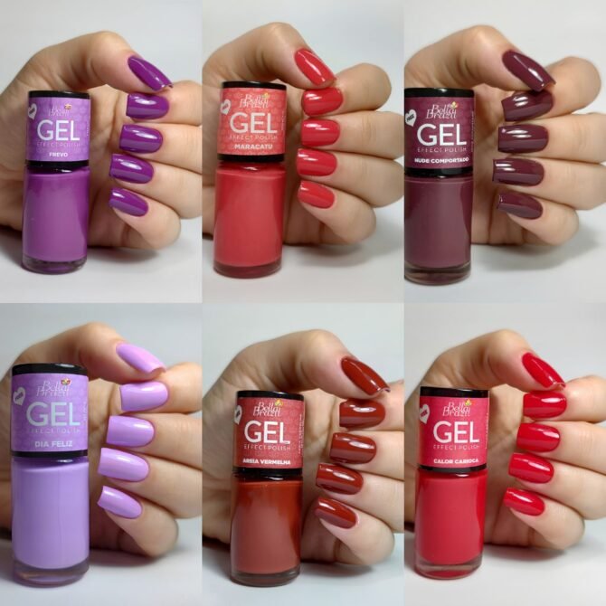 esmalte-em-gel Esmalte Efeito Gel: Como Usar, Quanto Dura e Dicas para Unhas Brilhantes