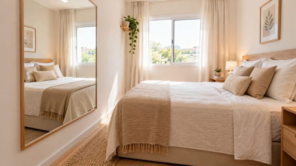 imagem-06-1024x576 Como Decorar Quarto Pequeno sem Gastar Muito: 10 Ideias Simples e Econômicas