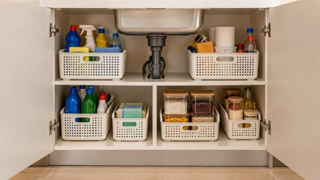 17-1-1024x576 Decoração de Cozinha Pequena: 20 Ideias para Aproveitar Melhor o Espaço
