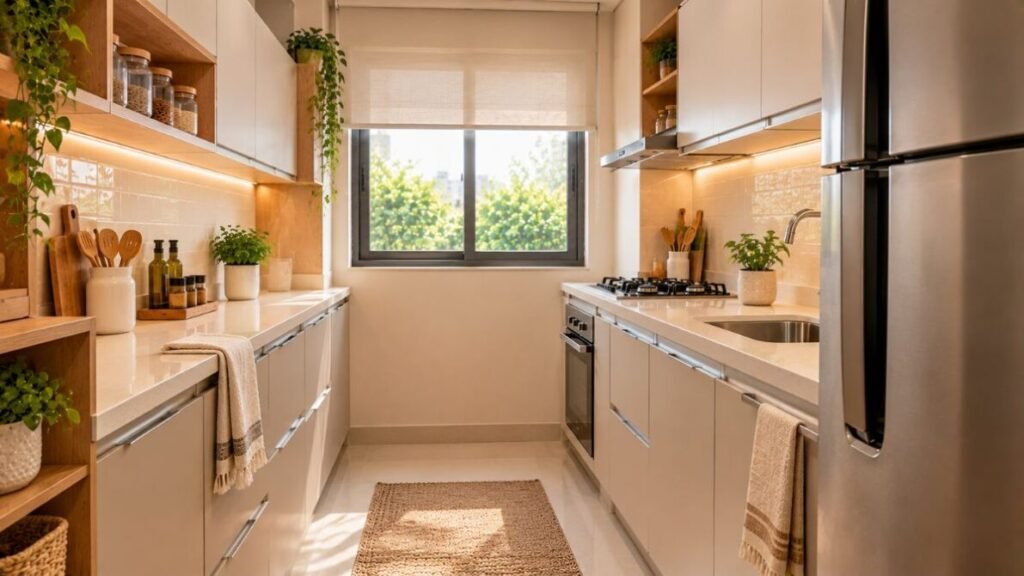 20-1-1024x576 Decoração de Cozinha Pequena: 20 Ideias para Aproveitar Melhor o Espaço