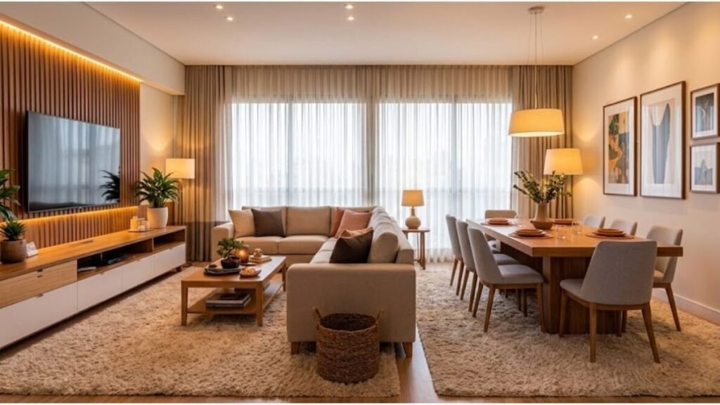 Integre-os-ambientes-com-harmonia-1024x576 Decoração de Sala: 20 Ideias para Deixar o Ambiente Bonito e Aconchegante