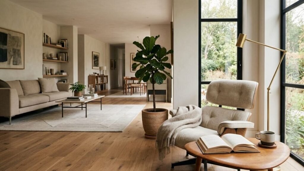 cantinho-especial-na-sala-1024x576 Decoração de Sala: 20 Ideias para Deixar o Ambiente Bonito e Aconchegante