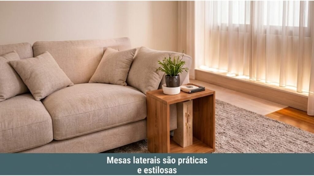 mesa-de-centro-para-organizar-o-espaco-1024x576 Decoração de Sala: 20 Ideias para Deixar o Ambiente Bonito e Aconchegante