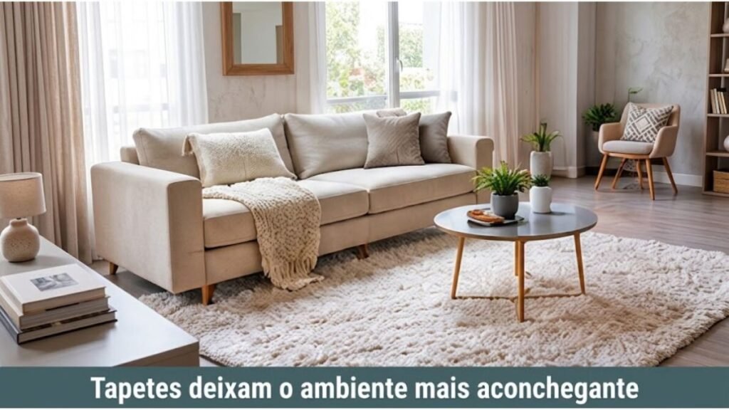 tapete-que-traga-conforto-e-harmonia-1024x576 Decoração de Sala: 20 Ideias para Deixar o Ambiente Bonito e Aconchegante